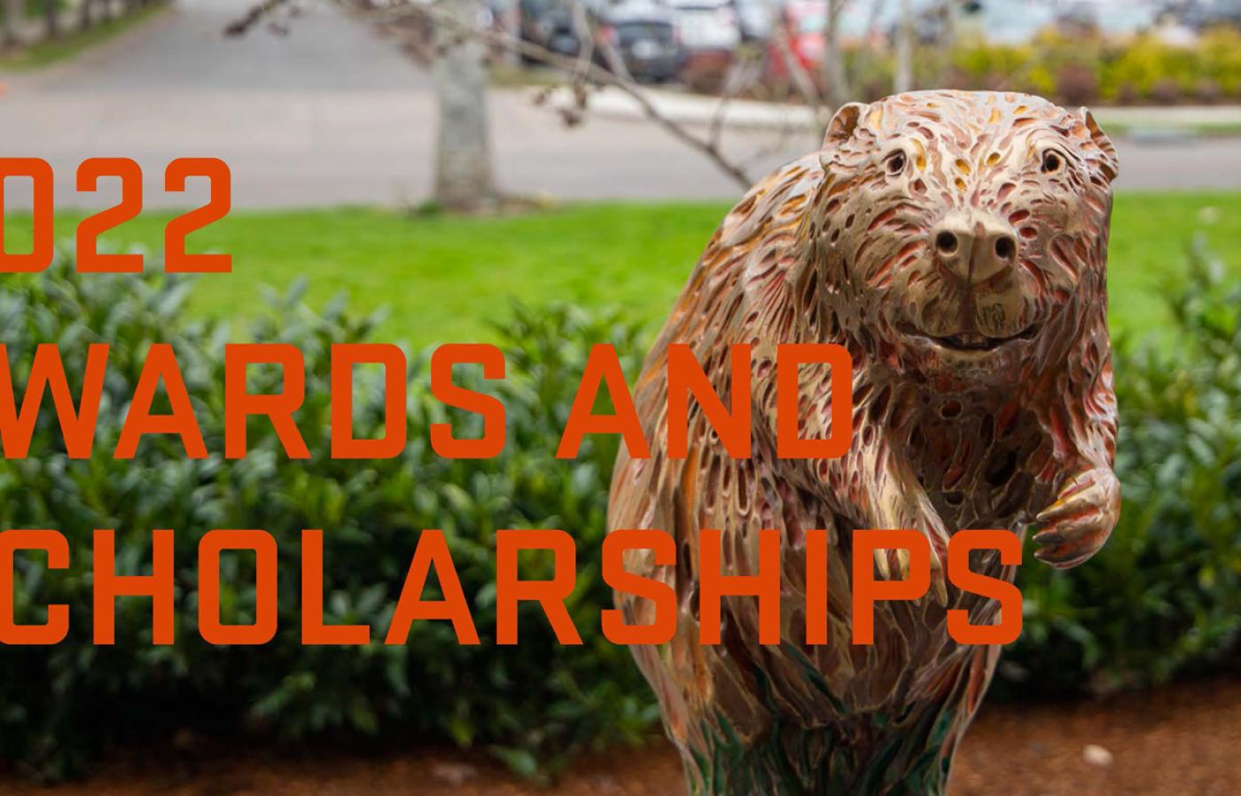 Beaver statue