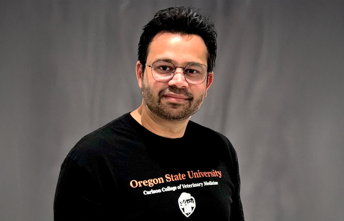Portrait of smiling man.