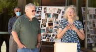 Tom O'Brien and Jeannine Marshall-O'Brien dedicate the Leilani Comfort Room.