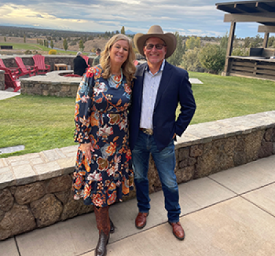 Dr Kris Ottoman and Dr Jeff Brant