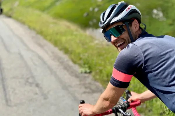 Russell biking