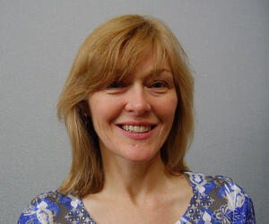 Woman smiling
