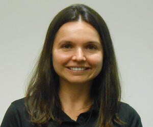 Woman smiling