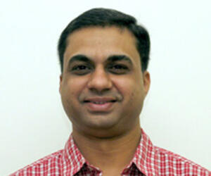 Man smiling