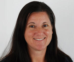 Woman smiling