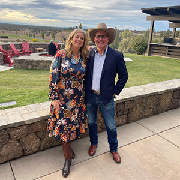 Dr Kris Ottoman and Dr Jeff Brant